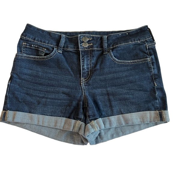 SO Pants - SO Shorts Jeans Denim Cuffed Stretch Juniors 11 Large